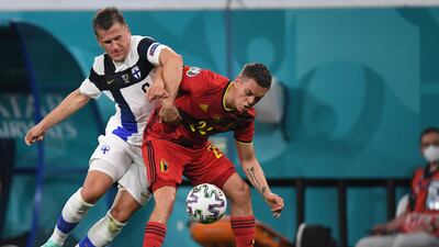 Leandro Trossard 7 - Positive play getting forward with Trossard playing similar to how he performs for Brighton. A good display before being withdrawn. AFP