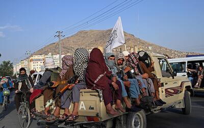 Taliban fighters patrol the streets of Kabul as in the capital, the Taliban have enforced some sense of calm in a city long marred by violent crime, with their armed forces patrolling the streets and manning checkpoints. AFP