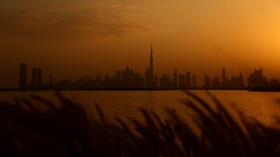 A general view of the Dubai Skyline on April 28, 2022 in Dubai. Getty Images