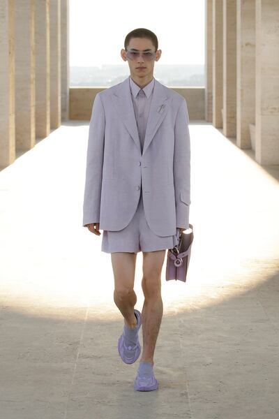 Fendi makes shorts key for spring / summer 2022