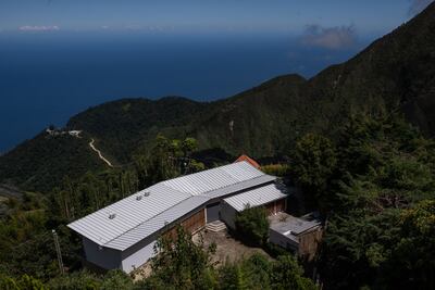 A newly constructed home inside the Avila National Park in Caracas, Venezuela, on Wednesday, Nov. 10, 2021. The government is planning to build a 'communal city' in the Avila national park, raising concerns about the continued 'ecocide' unfolding in the picturesque mountains that line the city of Caracas. Photographer: Gaby Oraa / Bloomberg