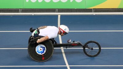 File photo dated 14-09-2016 of Great Britain's David Weir at the 2016 Rio Paralympic Games. Issue date: Tuesday August 17, 2021.