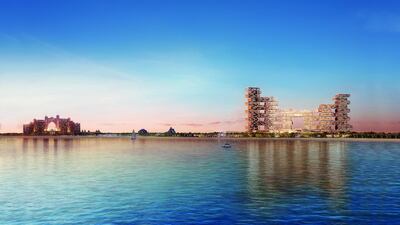 A rendering of the Royal Atlantis Residences. Courtesy Kerzner International