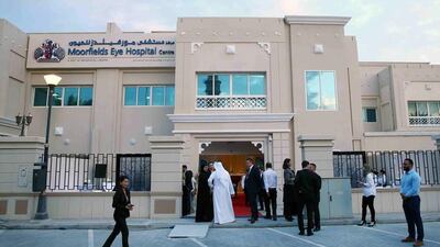Moorfields Eye Hospital in Abu Dhabi, a joint venture between UEMedical and the Moorfields Eye Hospital NHS Foundation Trust. Courtesy of Moorfields Eye Hospital