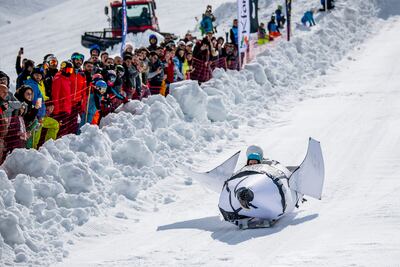 Participants can make their own vehicles for the event. Courtesy Red Bull