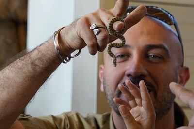Mahdi Laith, 'Iraq's Steve Irwin'. Photo: Mahdi Laith