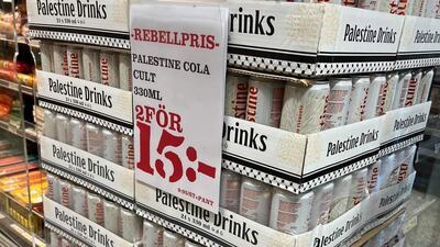 Palestine Cola's first market was Sweden.