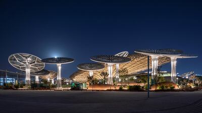 The sustainability Pavilion at Expo 2020 Dubai. Supplied Image
