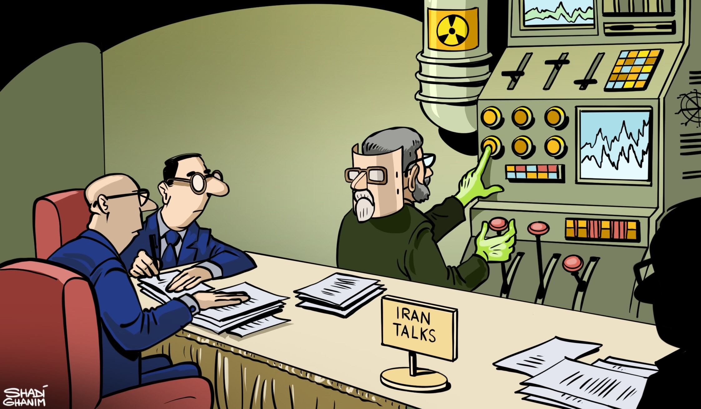 Our cartoonist's take on the Iran nuclear programme. The National