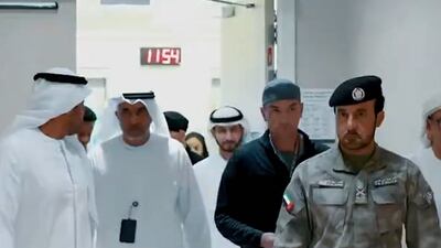 Senior officials visit victims of Iran attacks in Abu Dhabi